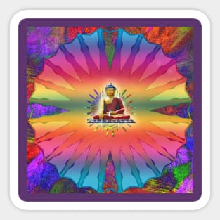 Meditation 2 Sticker